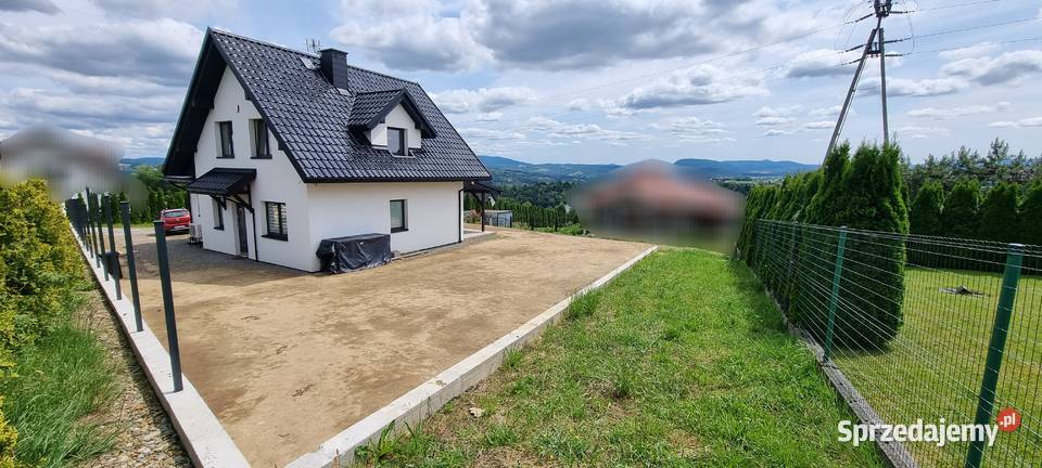 Dom jednorodzinny z widokiem na beskid wyspowy sprzedam