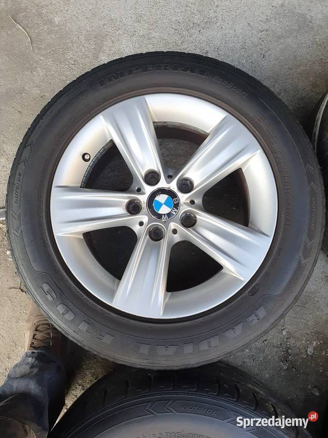 Koła lato felgi aluminiowe 5x120 22555r16 bmw Ziębice