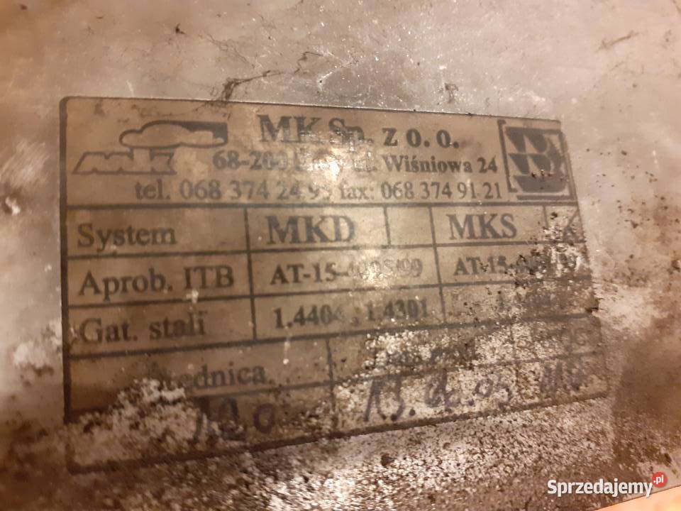 Daszeknasada na komin 110 nierdzewna KO 1404 Tuszkowo