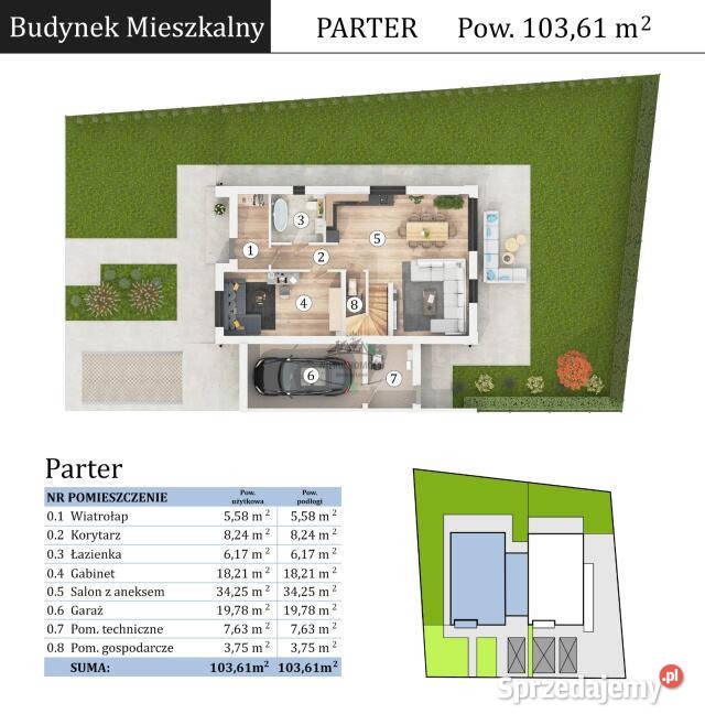 Do sprzedaży dom bliźniak Pietrzykowice