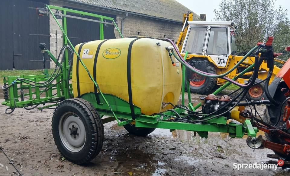 Opryskiwacz 1250l Skotarek nieuszkodzony łódzkie Zadąbrowie-Rudunek