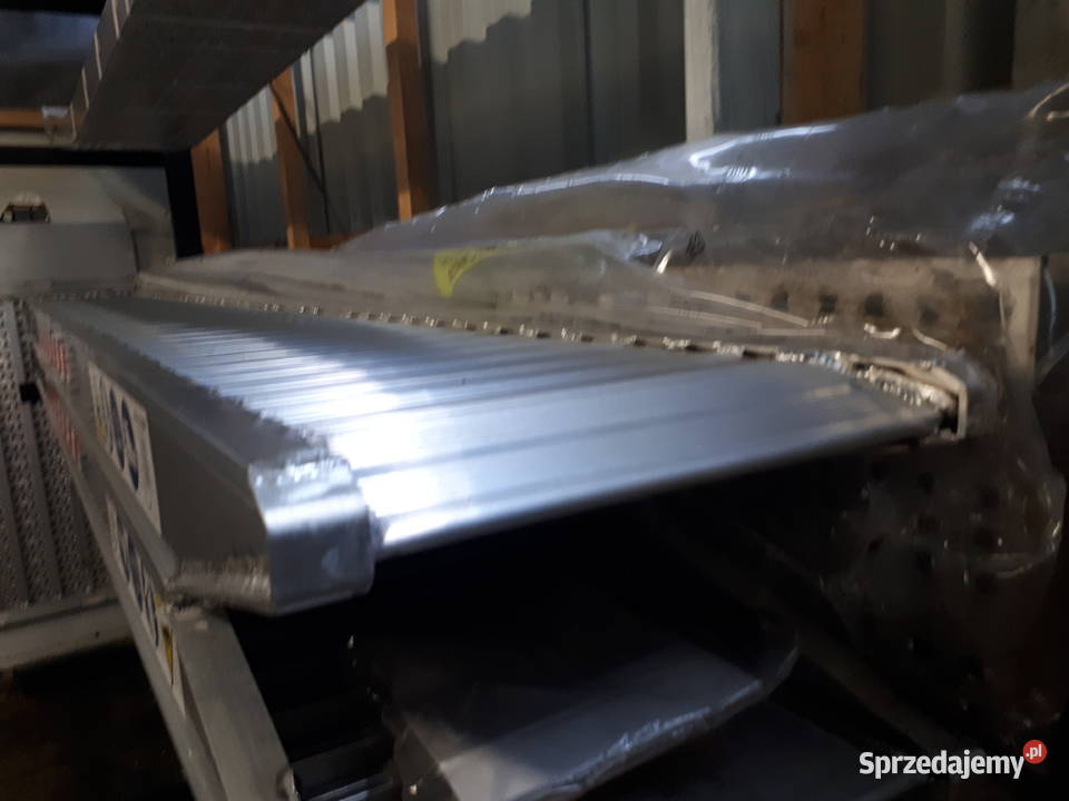 Najazdy aluminiowe 6 ton 3 m TUV Metalmec Włochy