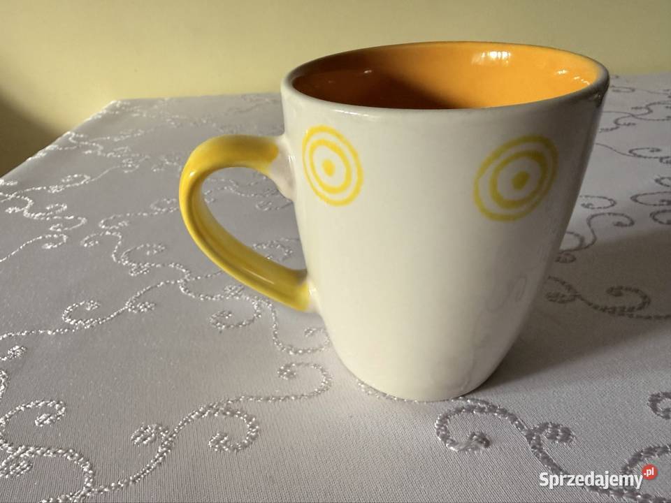 Kubek ceramiczny 250 ml kolorowy Vintage Retro Czerwionka-Leszczyny sprzedam