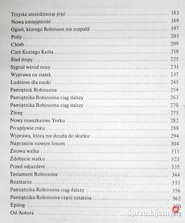 Robinson Crusoe Daniel Defoe Chełm