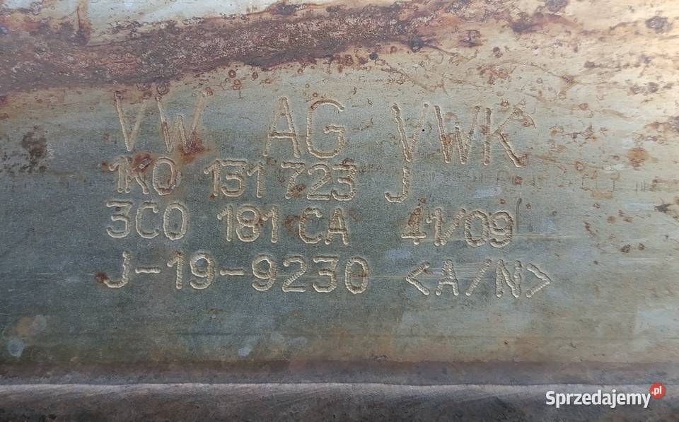 Katalizator VW 1K0131723J osobowe Wojcieszów
