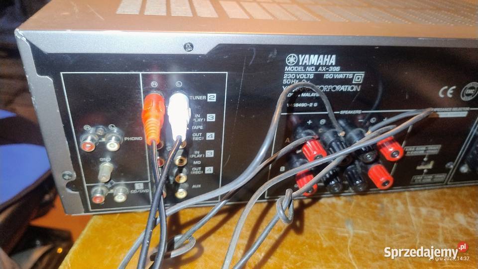 yamaha AX 396 grający 2x60W wzmacniacz Piotrków Trybunalski