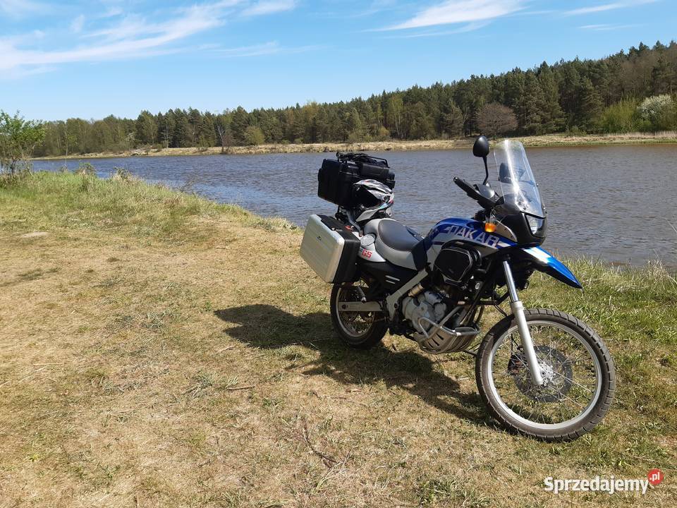 BMW F650 GS Dakar stan zadbany super wyposażony nieuszkodzony Suchożebry