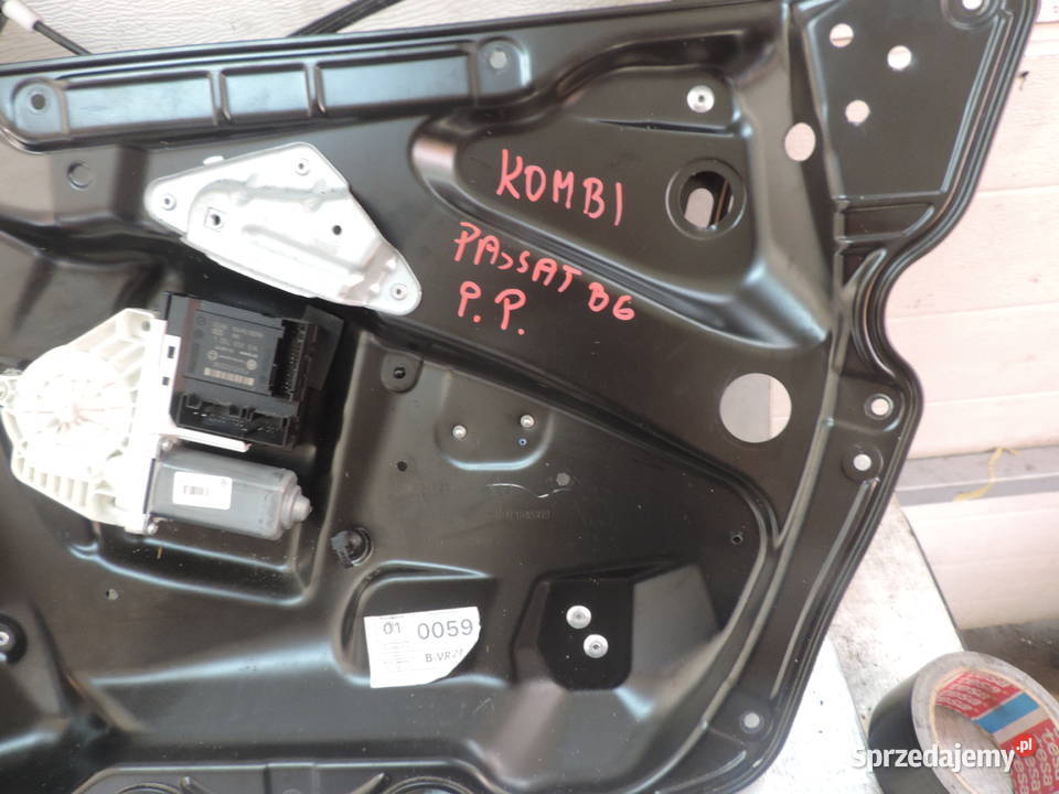 VW PASSAT B6 MECHANIZM PODNOSZENIA SZYB PRAWY Karoseria Nowy Sącz