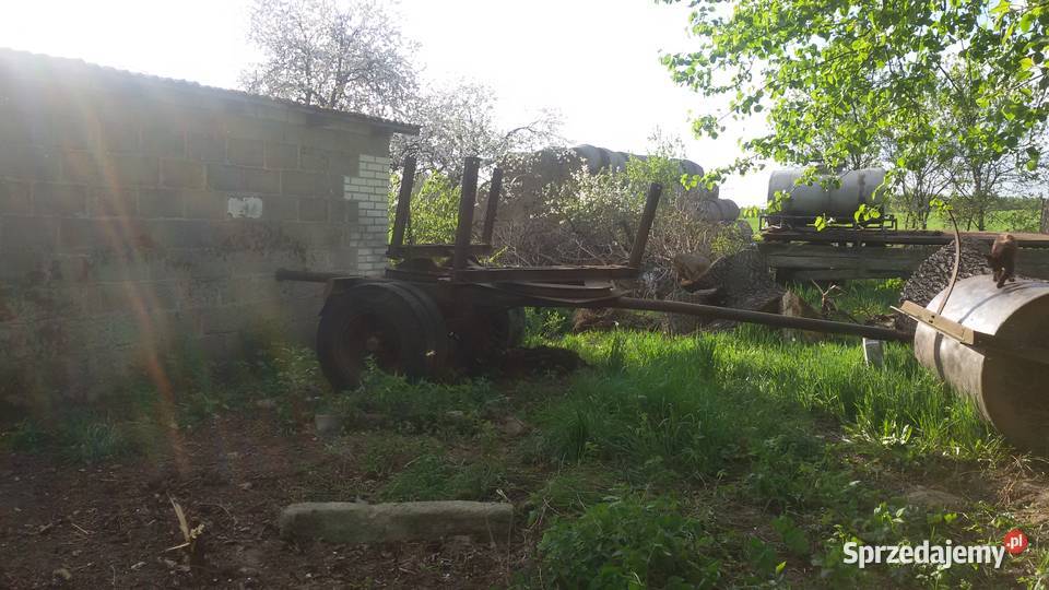 Przyczepa do dłużycy stali prętów drewna rur