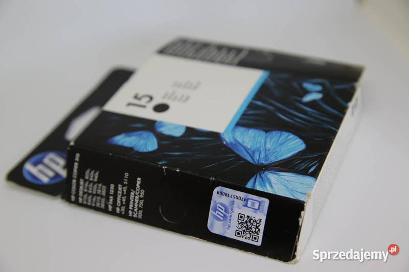 Tusz oryginalny HP 15 black czarny Kielce sprzedam