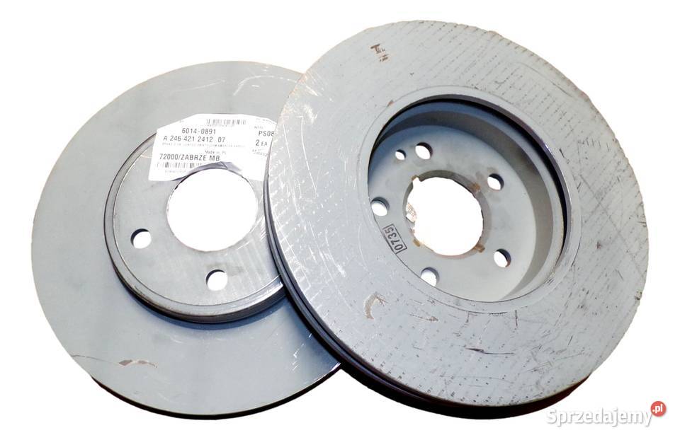 MERCEDES W176 W242 W246 Tarcze hamulcowe przod Ruda Śląska