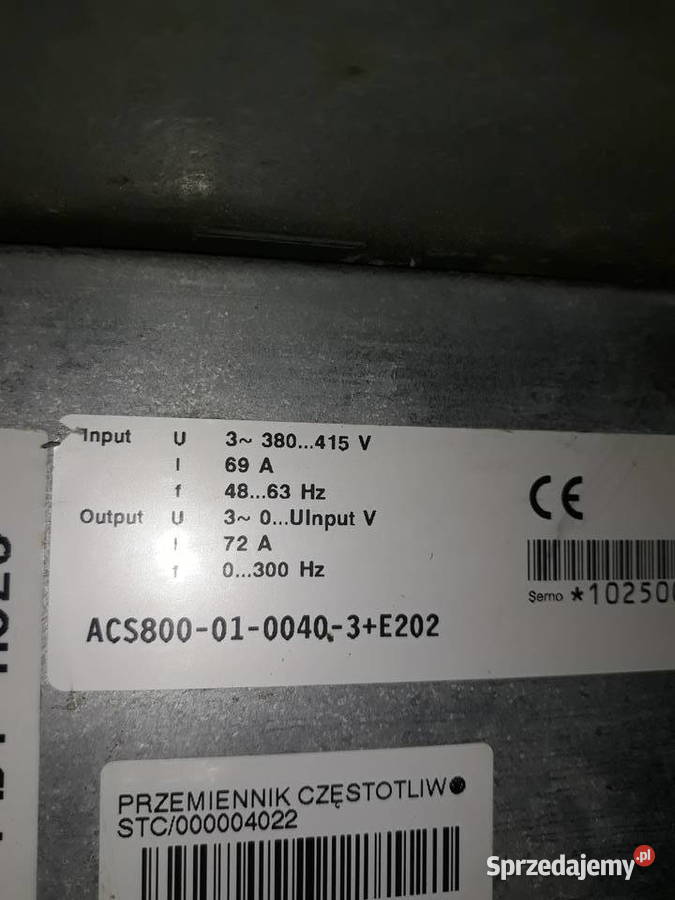 przemiennik czestotliwosci fimy ABB Białystok