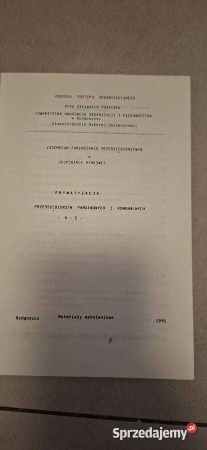 Zarządzanie przedsiębiorstwem Vademecum 1 Łęczyca