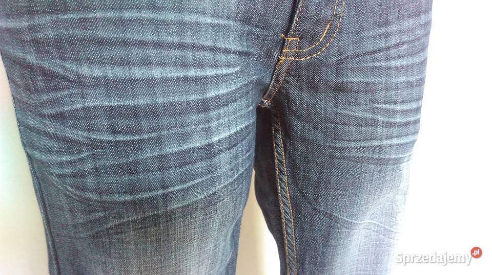SPODNIE Rybaczki jeans KOLANO damskie r 3638 Białystok