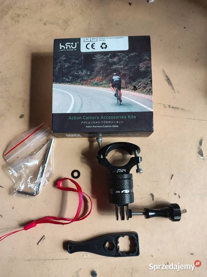 HSU Uchwyt na kierownicę do GoPro 360 stopni Zawiercie