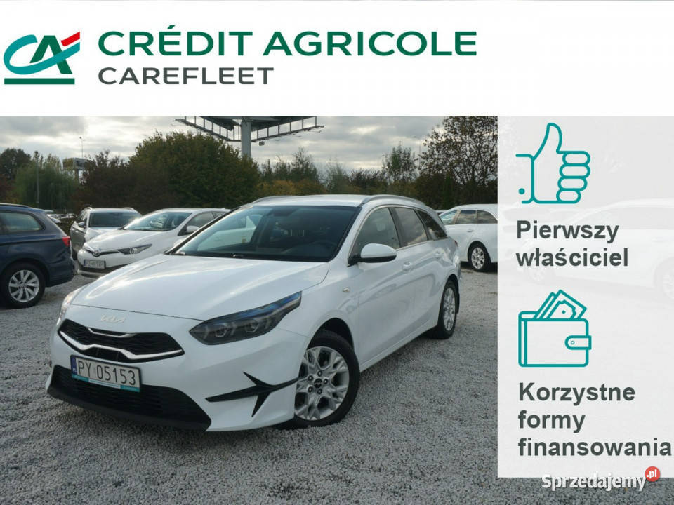Kia Ceed 15 TGDI160 M Salon Fvat 23 PY05153 III biały wielkopolskie Poznań sprzedam