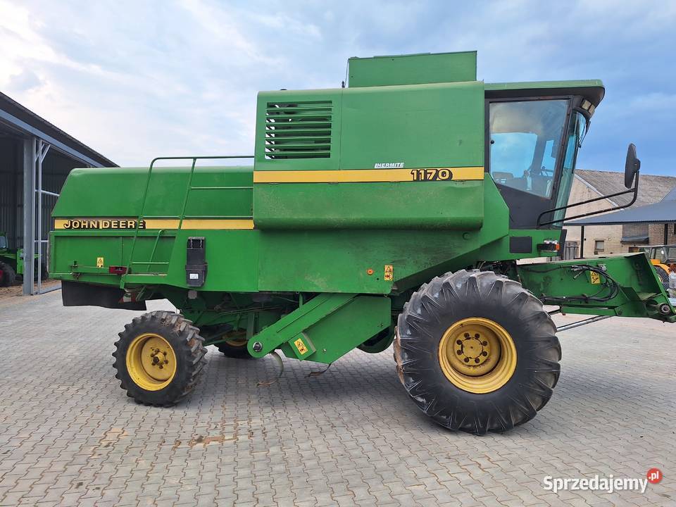 Kombajn zbożowy John deere 1170 Stan bez podlaskie Łomża sprzedam