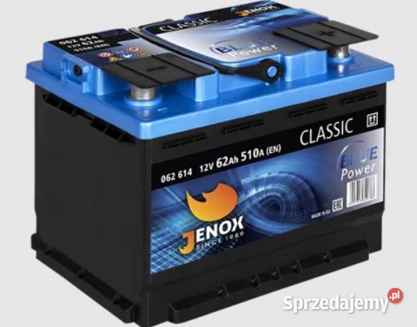 Akumulator Jenox Classic 62Ah 510A R062614AB Wrocław sprzedam