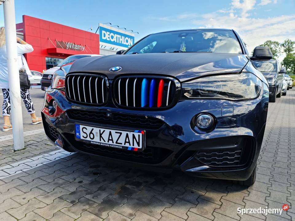 BMW X6 F16 2014 2019 44 xDRIVE 50i NAJBOGATSZA Czernica