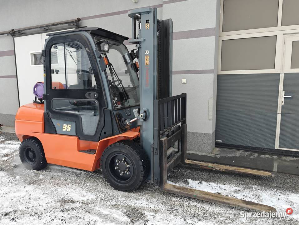 Wózek Hangcha CPQD35 35T Lpg 2018r Ogrzewana kabina Sandomierz