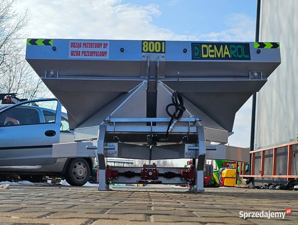 Luksus bez korozji Rozsiewacz DEMAROL 1000L sprzedam