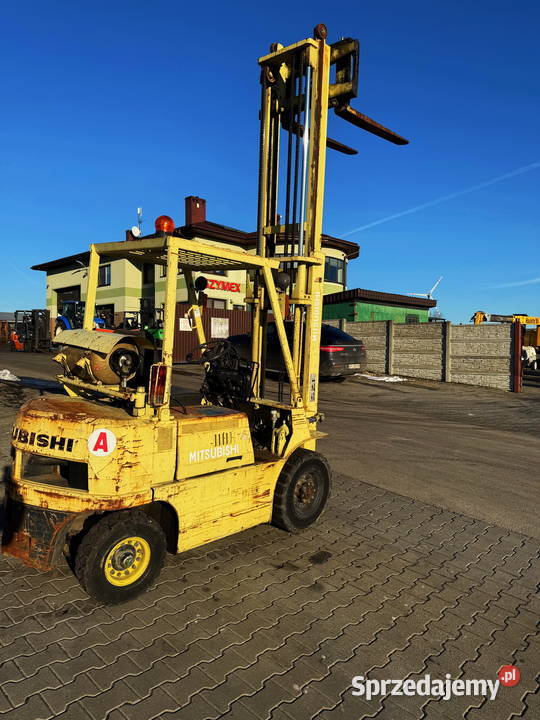 wózek widłowy MITSUBISHI FG20 LPG 2000 330m Działoszyn sprzedam