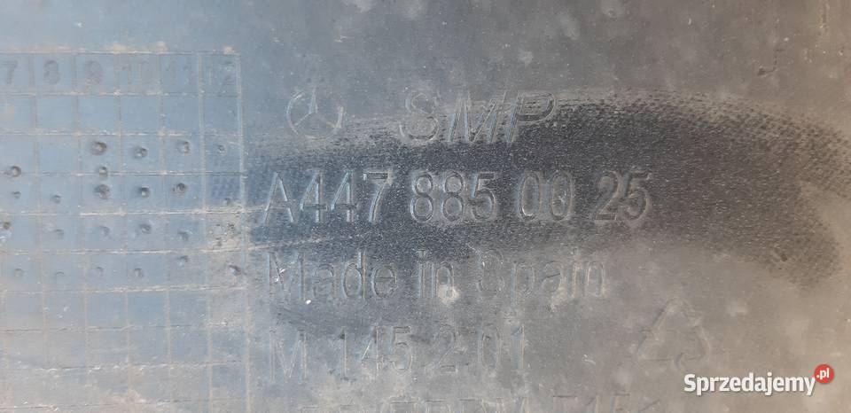 MERCEDES VITO VIANO VKLASA W447 ZDERZAK PRZÓD Trzciel