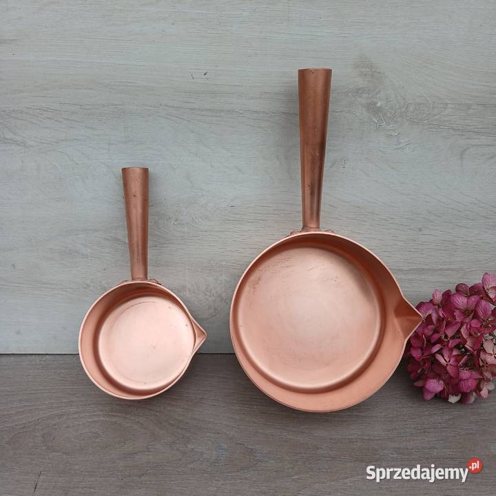 Profesjonalny miedziany garnek rondel poj 07 Warszawa