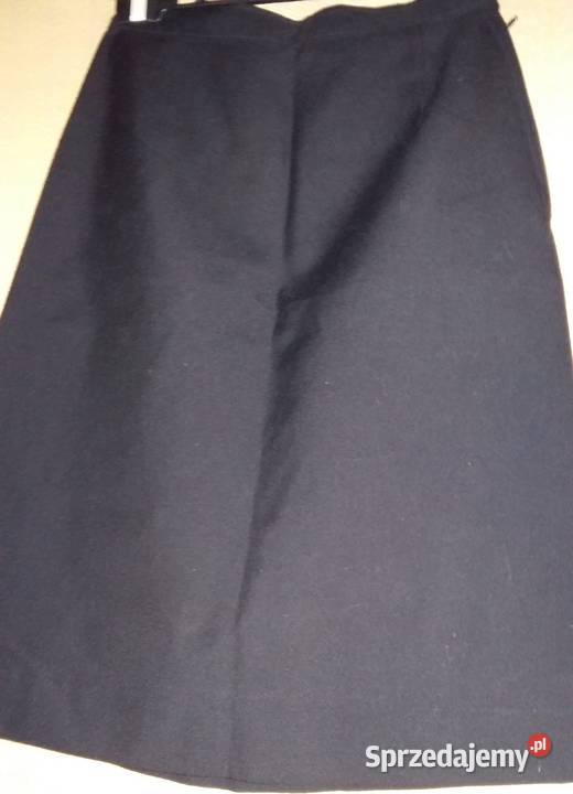 Prosta idealnie czarna spódniczka S Rozmiar 36(S) Łódź