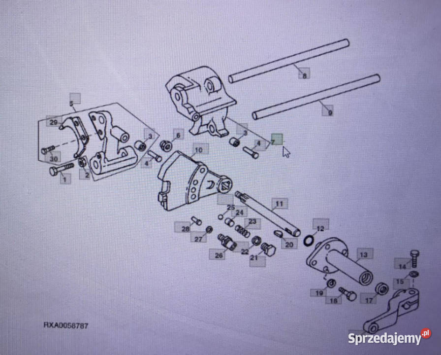 John Deere AR80062przełącznikJohn Deere Jastrzębniki