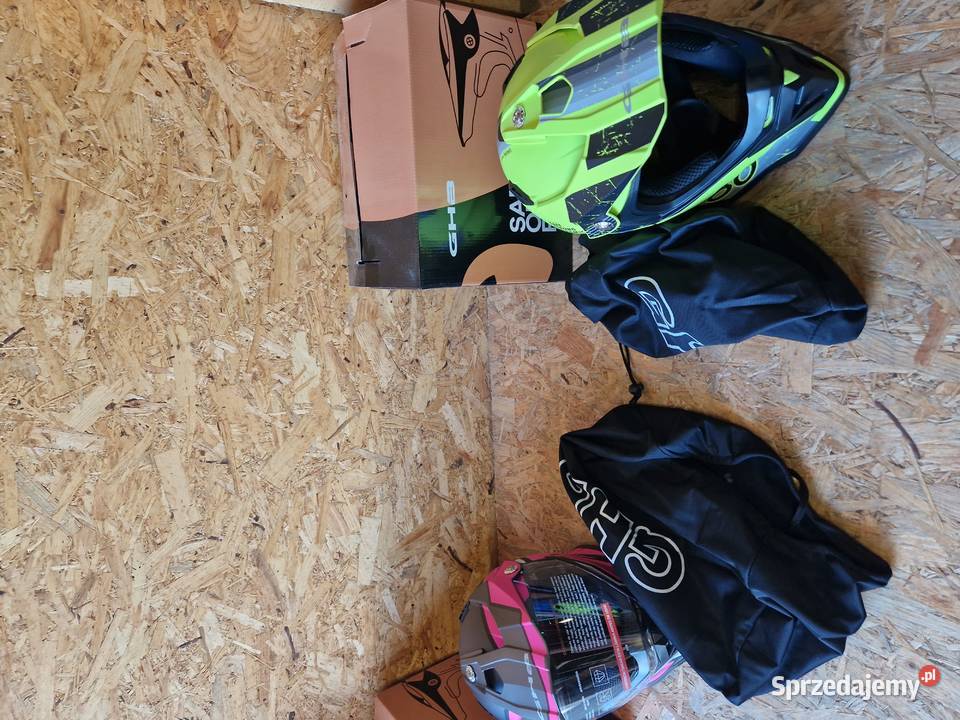 KASK MOTOCYKLOWY SKUTER QUAD ghb CROSS Głogowa sprzedam
