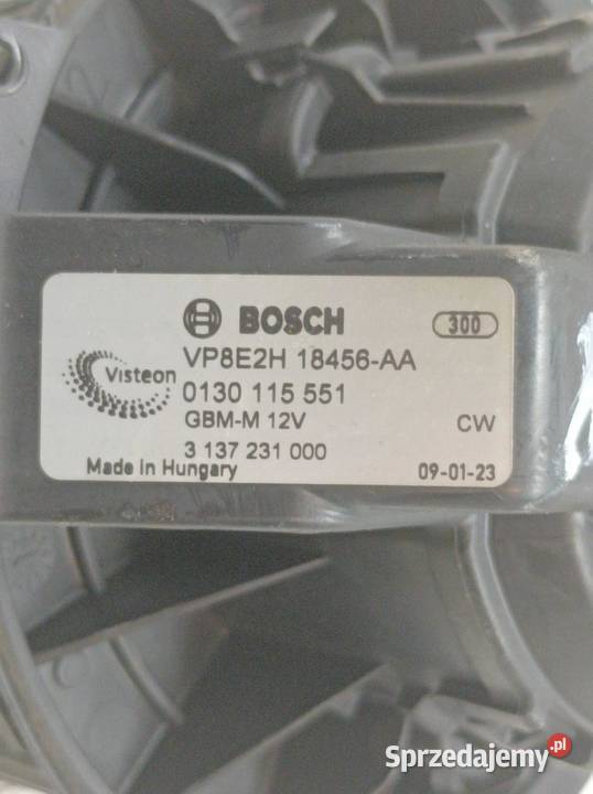 DMUCHAWA NAWIEWU REZYSTOR KPL EU 6G9T19E624AD Rok produkcji 2009