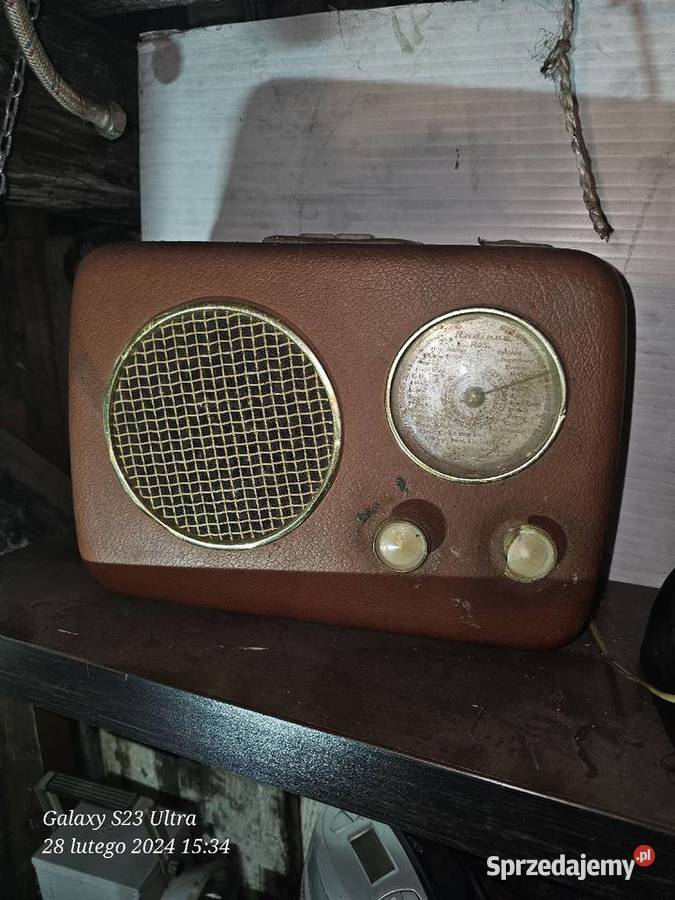Radio z lat 50 tych belgijskie