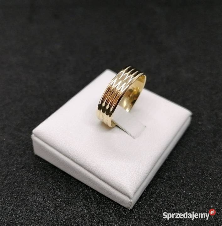 Złota obrączka próby 585 503g Rozmiar 21 Elbląg