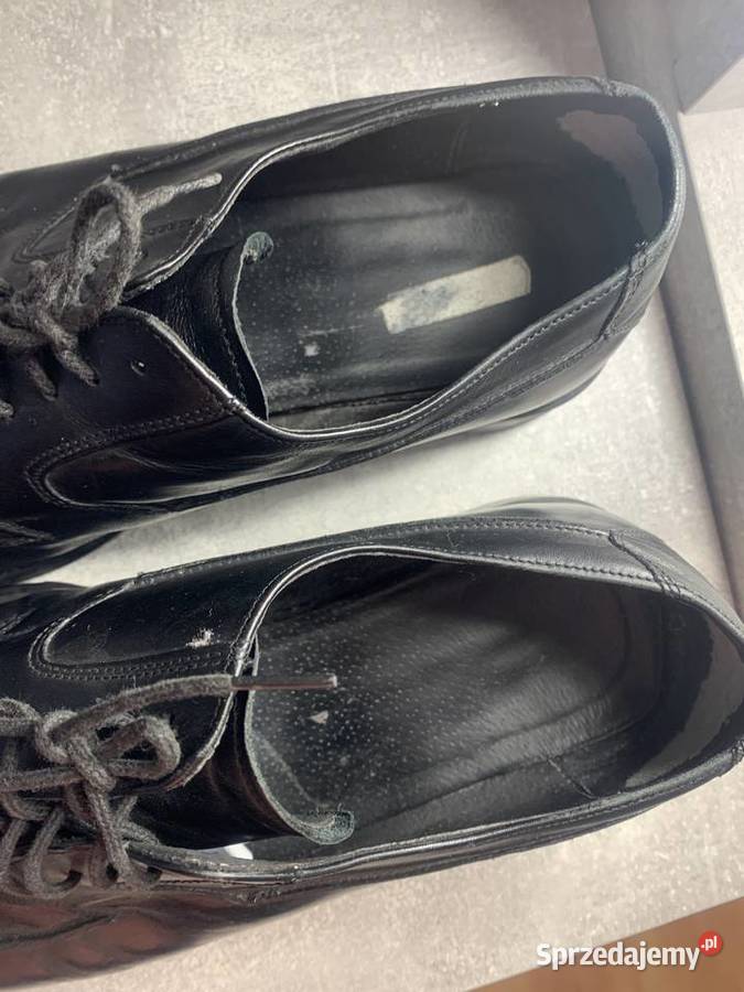 Buty eleganckie do garnituru HIT czarny Jasło