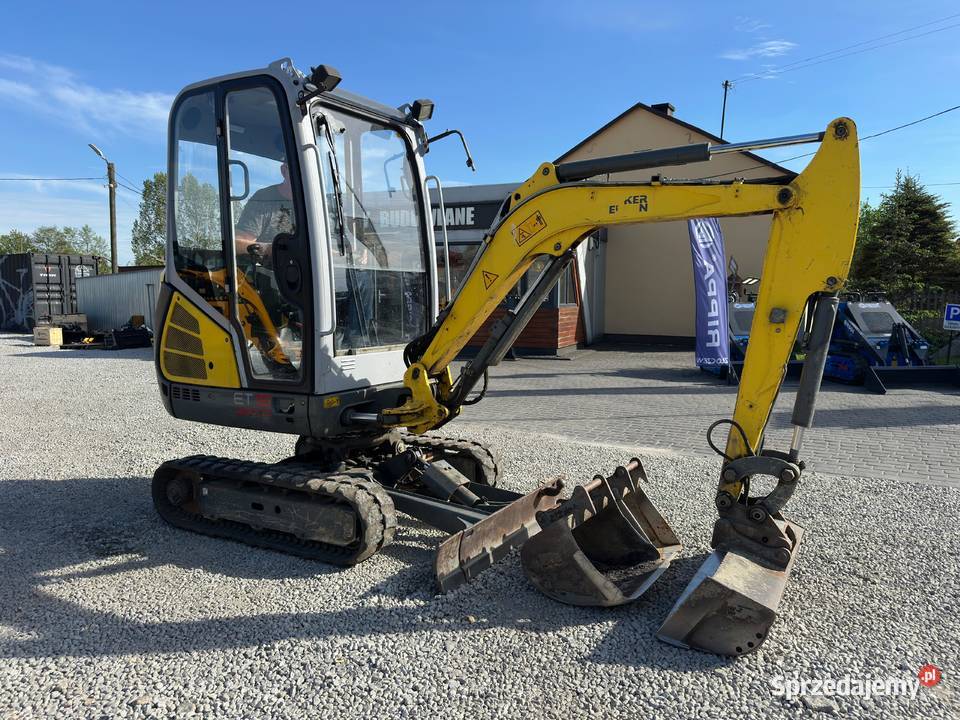Mini koparka Wacker Neuson Et18 z 2019 Roku 3 łódzkie Złoczew sprzedam