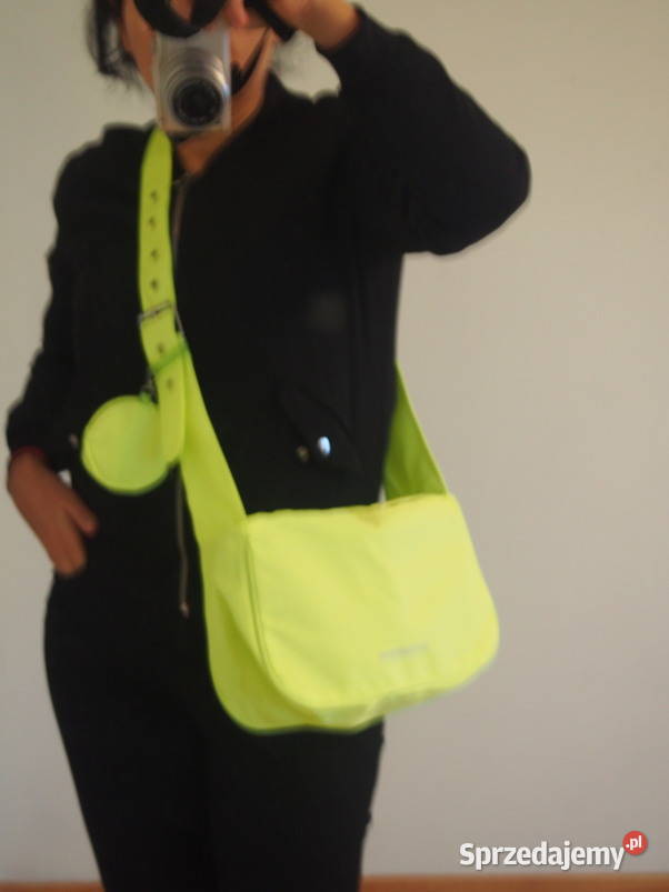 Torba Crossbody neonowa Listonoszka  Warszawa