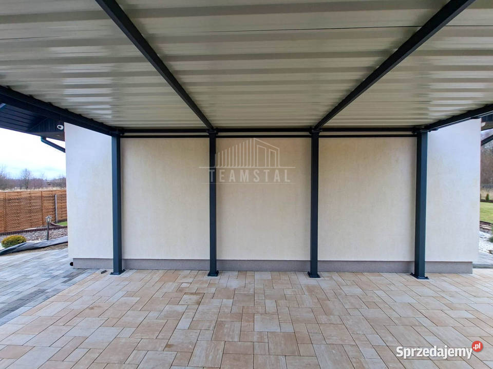 Carport PREMIUM Wiata samochodowa 4x5m dodatkowa Niepołomice
