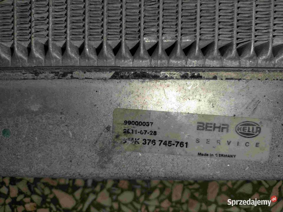 Chłodnica BMW E60 E61 E60 E61 LCI E63 E63 LCI