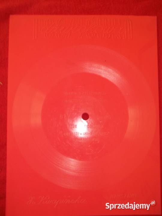 Płyta winylowa pocztówka dźwiękowa łódzkie Łódź