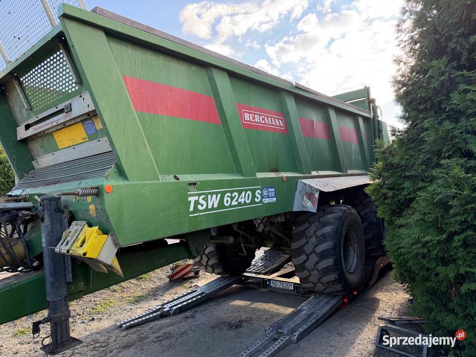 Rozrzutnik obornika wapna Bergmann TSW 6420 S Nowa Ruda