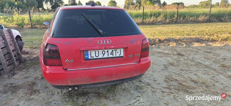 Audi a4 b5 19 tdi lubelskie
