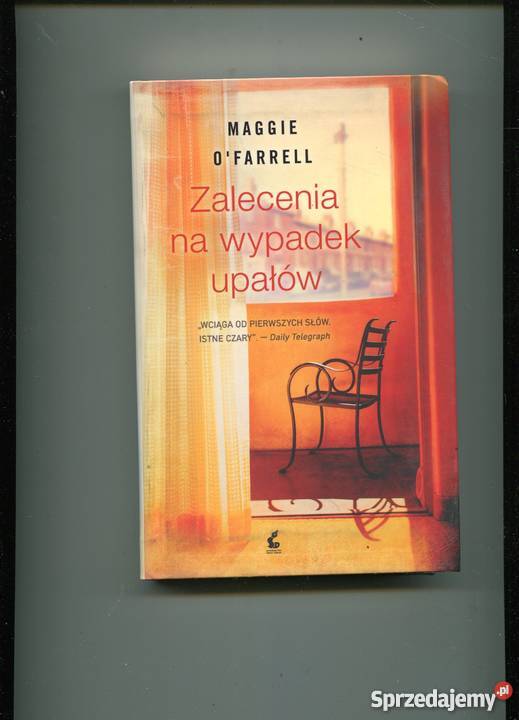 Zalecenia na wypadek upałów Maggie OFarrell zachodniopomorskie Szczecin