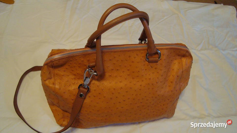 Torebka damska z naturalnej skóry piękna Dla kobiet Warszawa