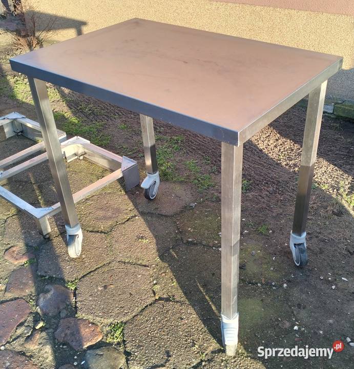 Stół gastronomiczny jezdny 90x60x85 Słupia Kapitulna