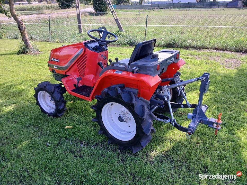 Kubota Aste a14 4x4 mini traktor ciągnik sprzęt