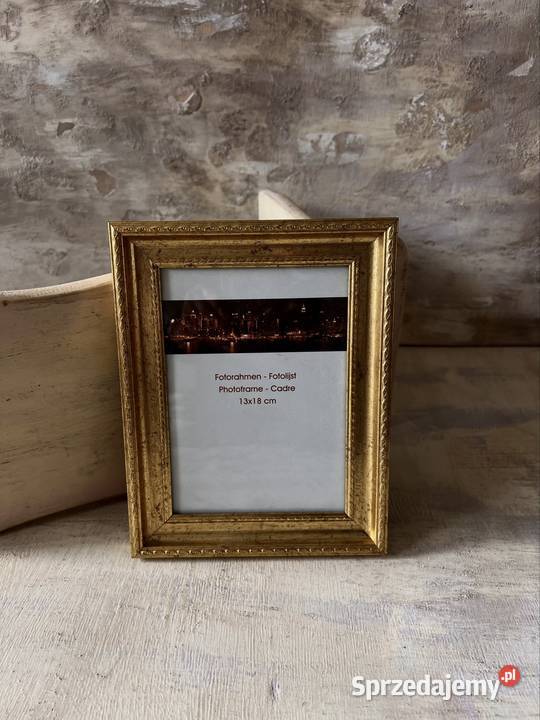Złota ramka Vintage Bytom