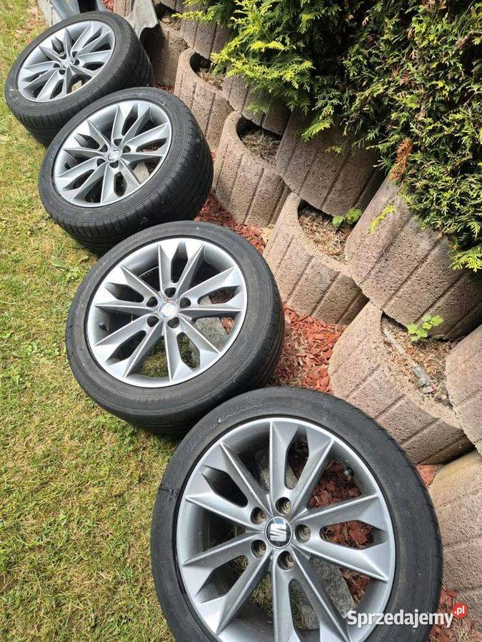 Alufelgi oryginalne Seat Ibiza IV 6P 5x100 7x16 aluminiowe