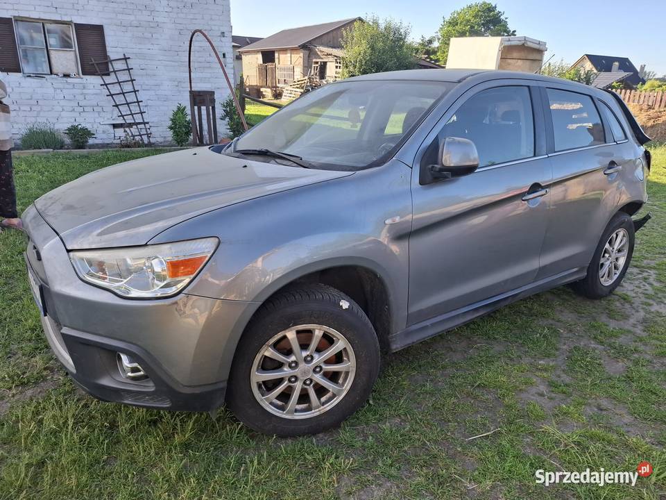 Mitsubishi ASX uszkodzone Oborniki