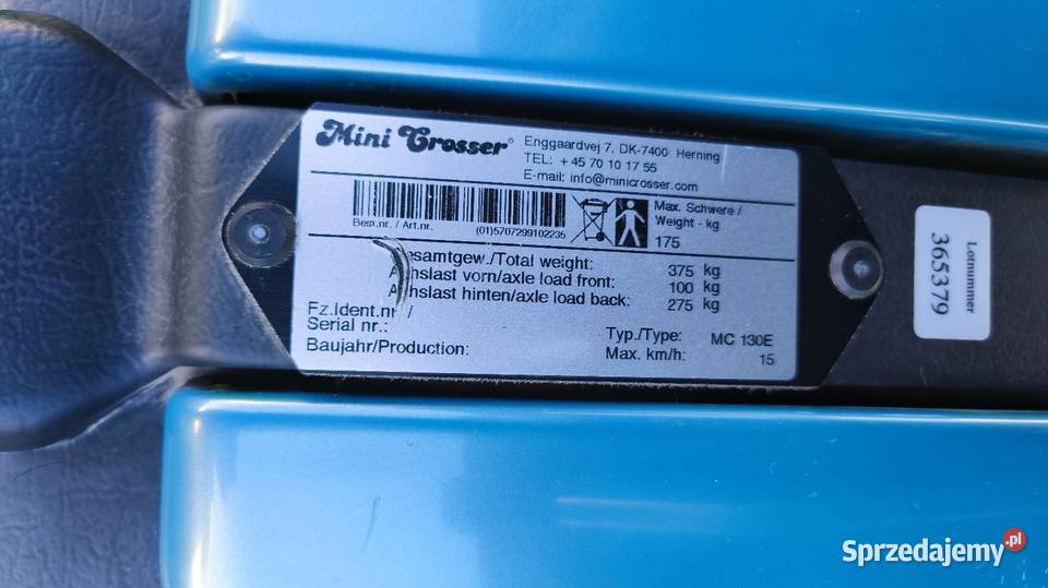 Skuter elektryczny inwalidzki Ołpiny sprzedam